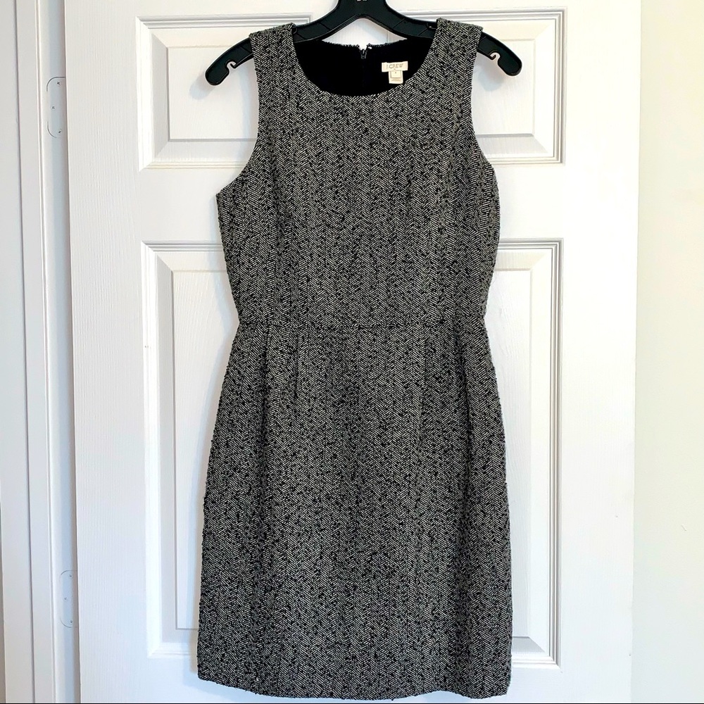 JCrew Size 4 - Wool Herringbone Stitch Dress